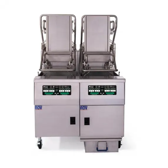 Pitco SGLVRF-2/FD, Multiple Battery Gas Fryer