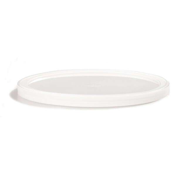 Placon LRHDPL, Clear Plastic Lid for Round Deli Containers, 500/CS