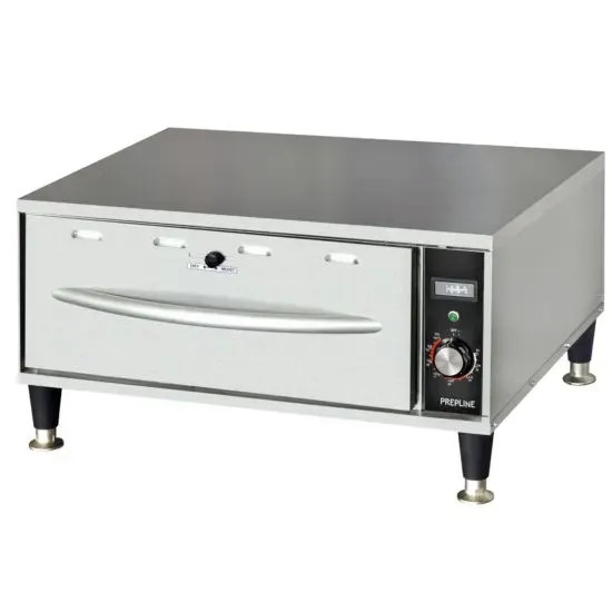 Prepline DW1, Single Freestanding Stainless Steel Drawer Warmer, 450W, 120V