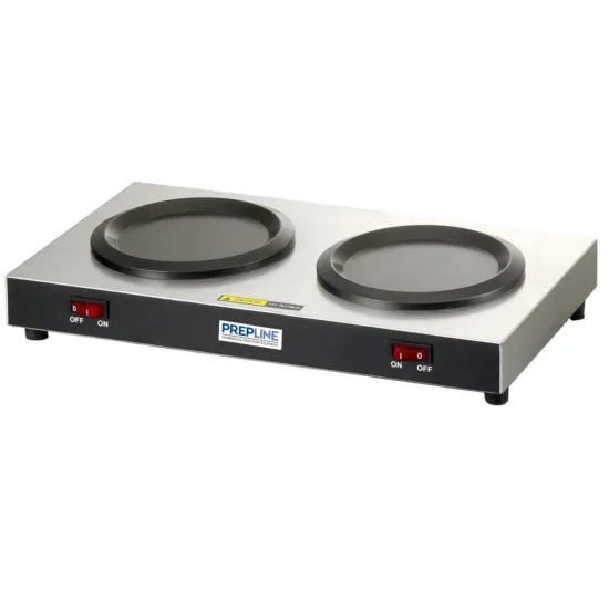Prepline PDW2-F, Double Burner Warmer Plate - 200W