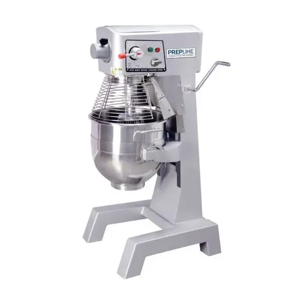 Prepline PHLM30B-T, 30 Qt. Heavy Duty Gear Driven Planetary Mixer with Timer, NSF