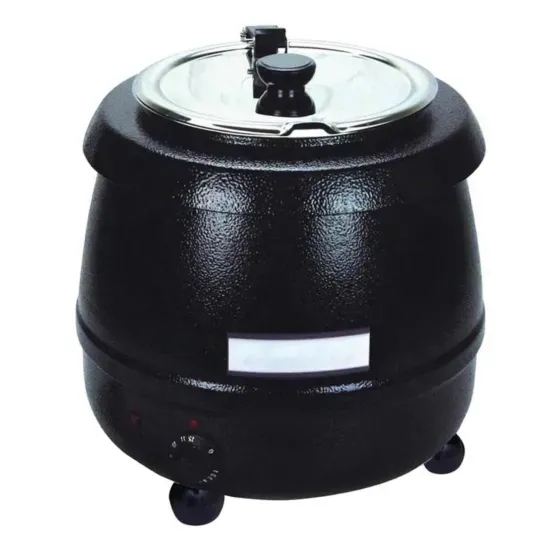 Prepline PSB6000-B, 10 Liter Black Commercial Soup Kettle