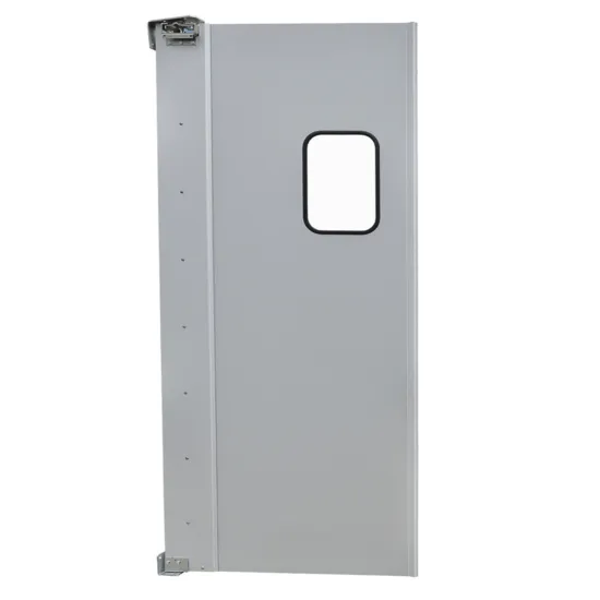 Prepline PTD3684, 36x84-Inch Single Aluminum Swinging Service Traffic Door with 9x14-Inch Window