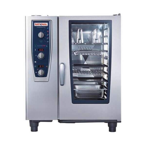 Rational ICC 10-HALF E 208/240V 3 PH (LM200DE), Half Size Electric Combi Oven (Special Order Item)