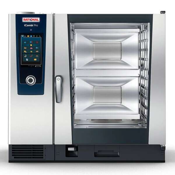 Rational ICP 10-FULL NG 208/240V 1 PH (LM100EG), Full Size Gas Combi Oven (Special Order Item)