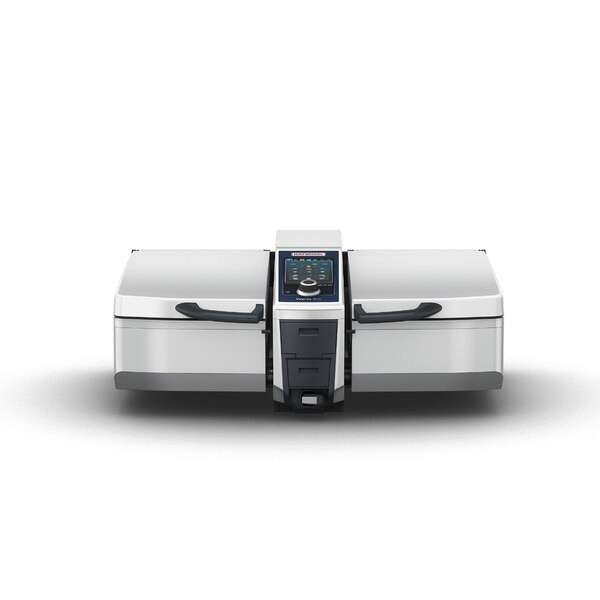 Rational IVARIOPRO 2-S 208/240V 3PH (LMX100BE), 13 Gallon Electric Countertop Tilting Skillet Braising Pan with Contols (Special Order Item)