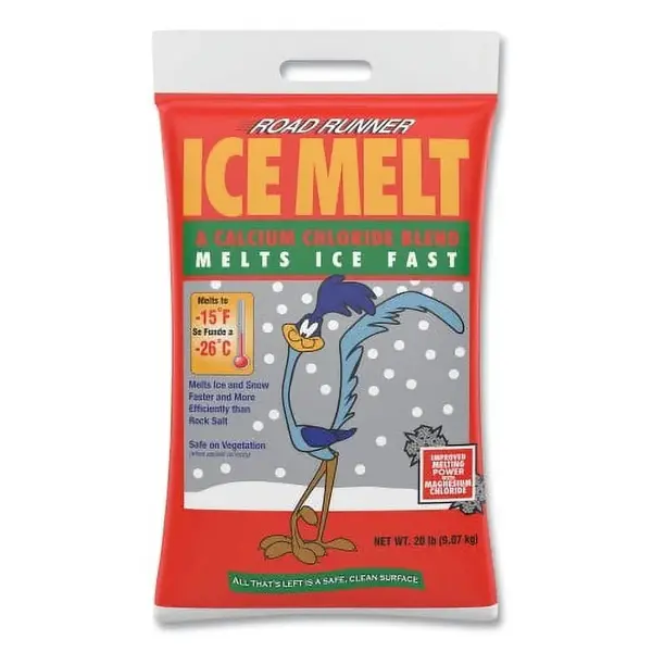 Road Runner IM20B, 20 Lb Blend Ice Melt Bag, EA