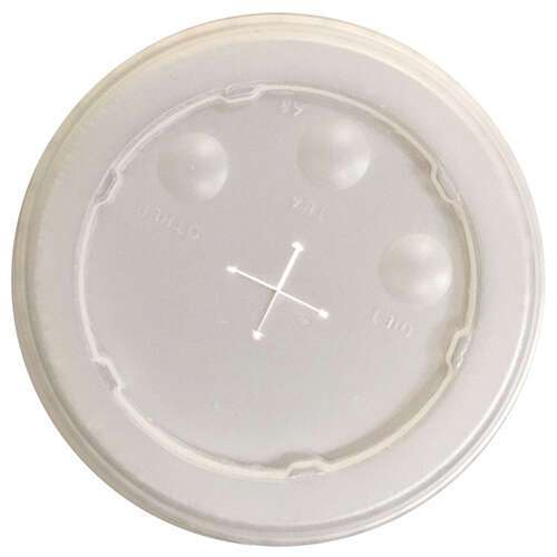 SafePro 16L2000, Translucent Lid with Straw Slot for PET Cups, 2000/CS