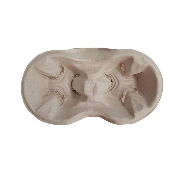 2CH, 2-Cup Bio Fiber Carrier for 8 to 24 Oz Cups, 400/CS