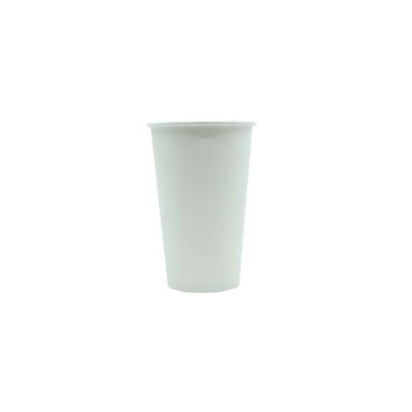 SafePro 316W, 16 Oz White Hot Paper Cups, 1000/Cs