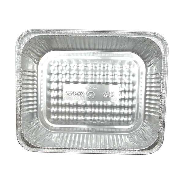 SafePro 321, Half Size Deep Aluminum Foil Steam Table Pan, 100/CS