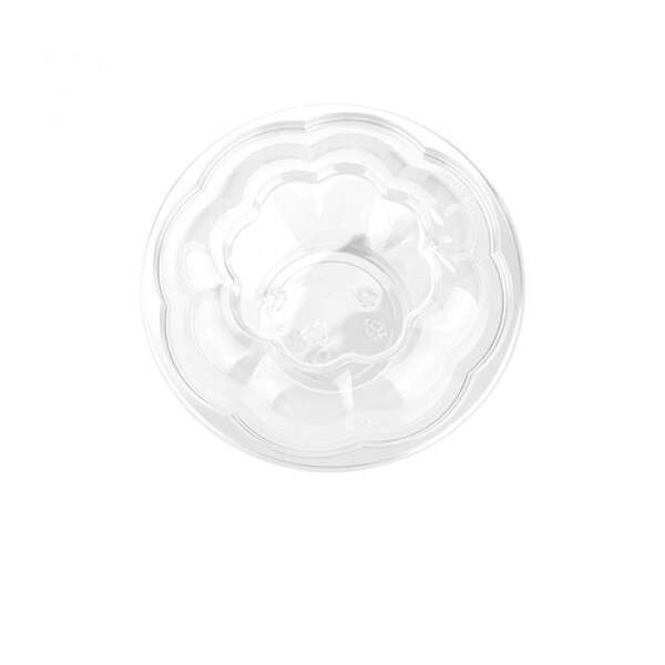 SafePro 32SW150, 32 Oz Clear PET Swirl Bowl with Lid Combo, 150/CS