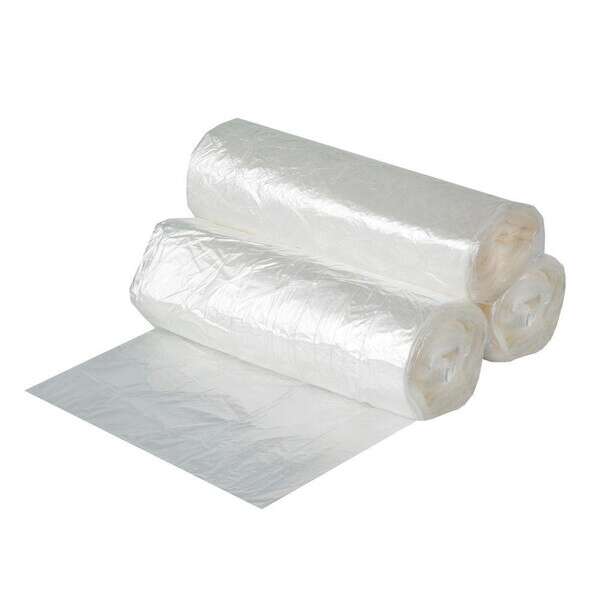 SafePro 32TBW, 15x9x30-Inch, White Trash Bag, 100/CS