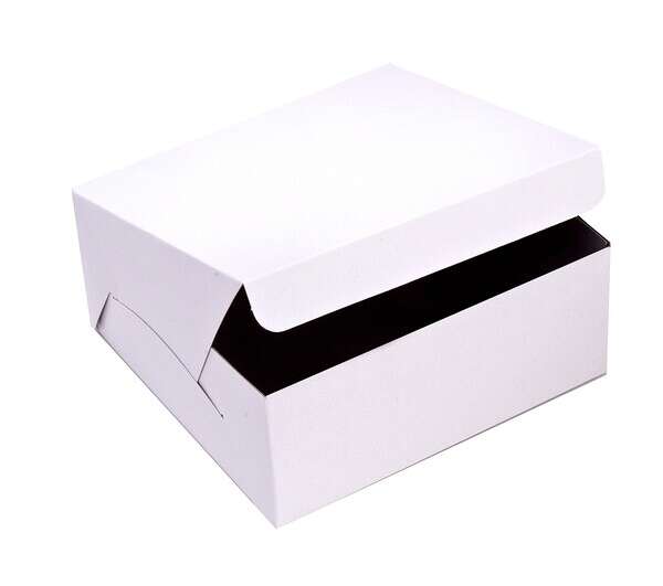 SafePro 554C 5.5x.5.5x4-Inch Paperboard Cake Boxes, 250/CS