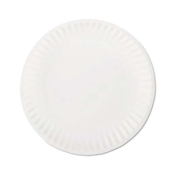SafePro 9PPC 9-Inch Coated Paper Plates, 1000/CS