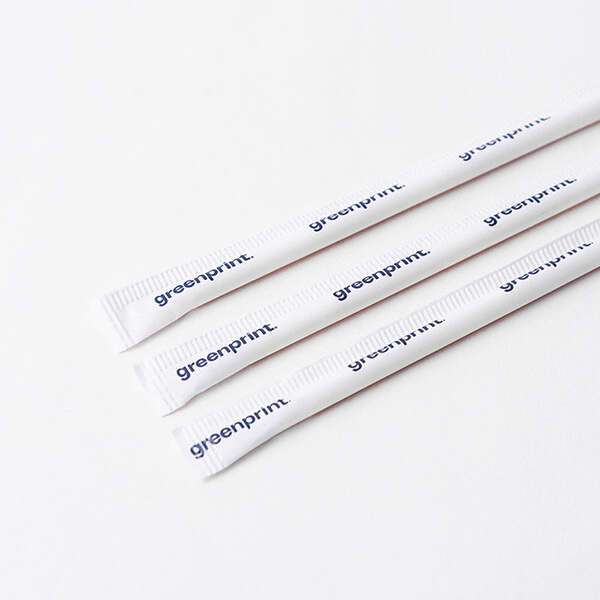 SafePro SNA21W, 8.25-Inch Wrapped Natural Jumbo Agave Straws, 2000/CS