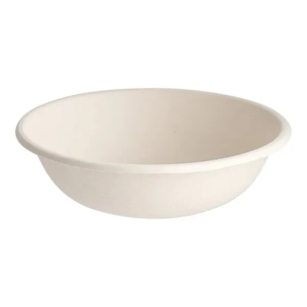 SafePro BB32PF, 32 Oz PFAS-Free Bagasse Compostable Bowl, 300/CS