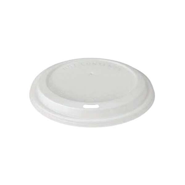 SafePro DDL4W, White Dome Lid with Sip Slot for 4 Oz Hot Cups, 1000/CS