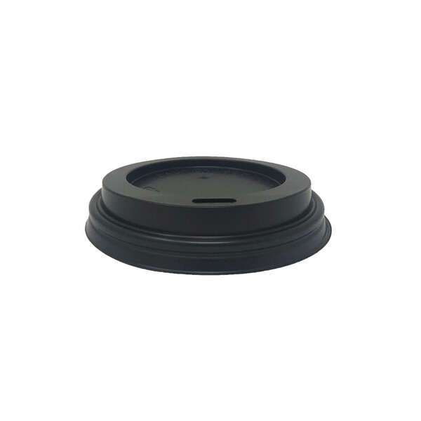 SafePro DDL8B Black Dome Lid for 8 Oz Hot Cups, 1000/CS
