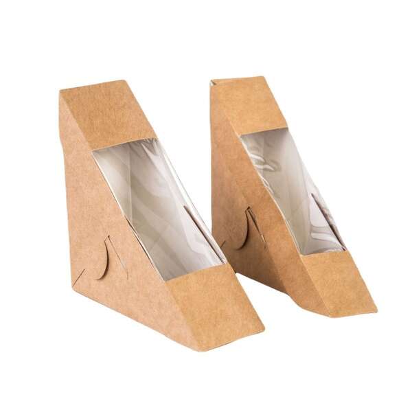 SafePro ECOSANDWICH70, Kraft Sandwich Wedge, 500/CS