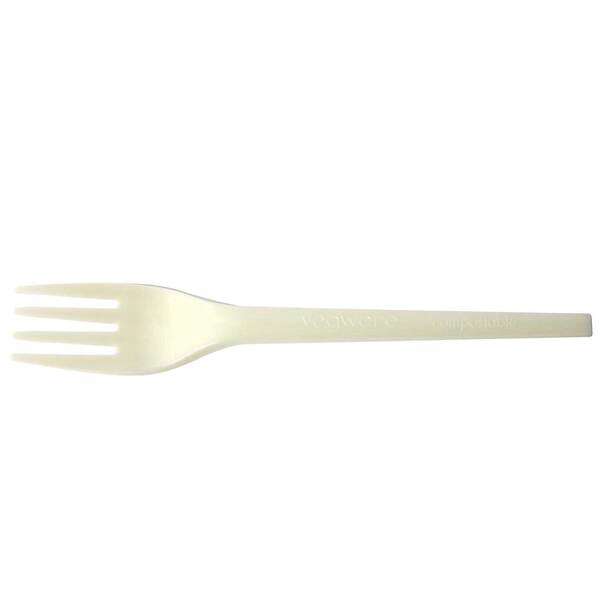 SafePro Eco FMBIO, Medium Weight Biodegradable Fork, 1000/CS