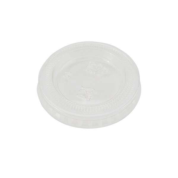 SafePro LFK1 Clear Polypropylene Lid for 1 Oz Portion Cup, 2500/CS