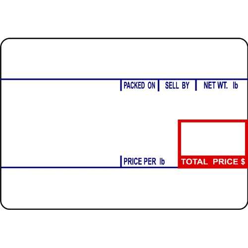 SafePro LST-8010, Printing Scale Label, 58x40 mm, UPC, 700-pcs Roll, 1 DZ