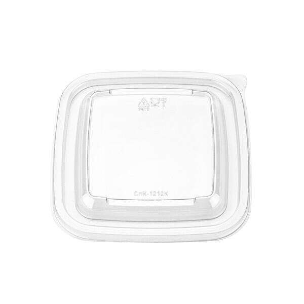 SafePro PTTESDCLID, Clear Lid for 8-32 Oz Tamper Evident Square Deli Container, 500/CS. Lids are Sold Separately.