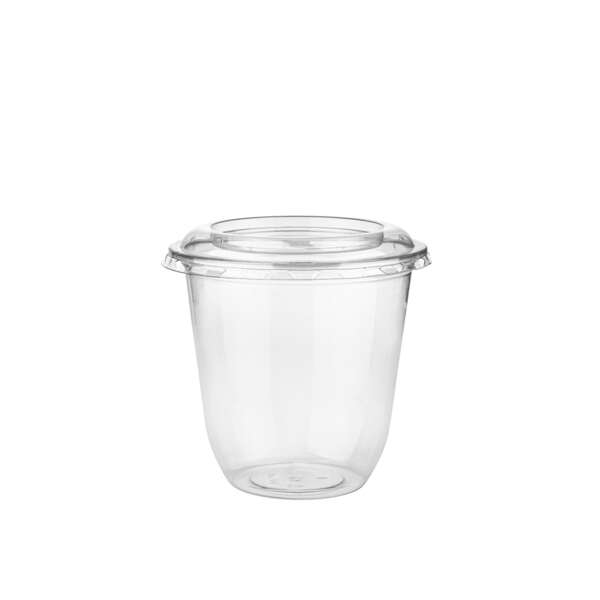 SafePro RC1-L, PET Clear Lid for 8-12 Oz PET Deli Containers, 1000/CS
