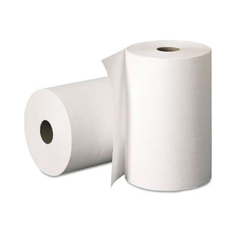 SafePro RTW800, 8-Inch 800 Ft White Roll Paper Towels, 6/CS
