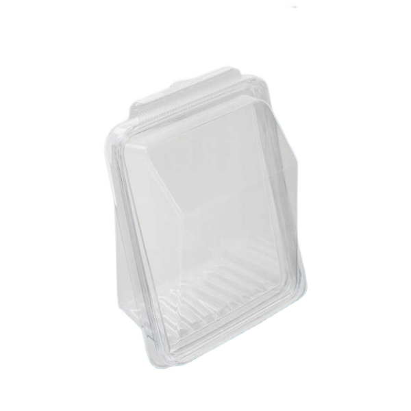 SafePro SP-WR-2, 5x6.3x2.5-Inch PET Clear Tamper Evident Plastic Wrap Container, 200/CS