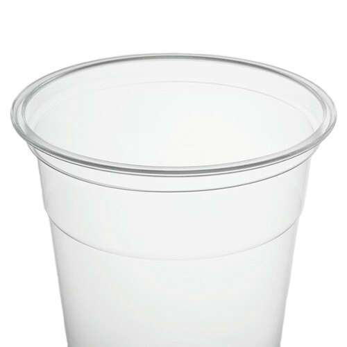 SafePro TP16 16 Oz Clear Plastic PET Cold Cup, 1000/CS