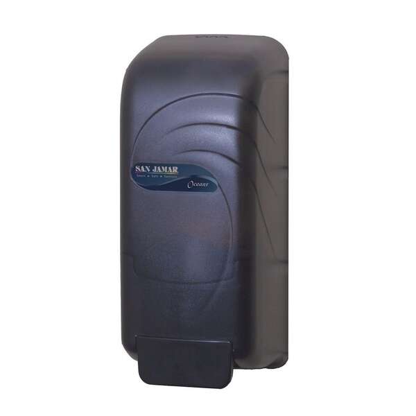 San Jamar S890TBK, Oceans Soap Dispenser, Black Pearl, 800 ml