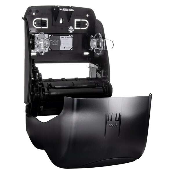 San Jamar T7490TBK, Simplicity Essence Mechanical Hands Free Towel Dispenser