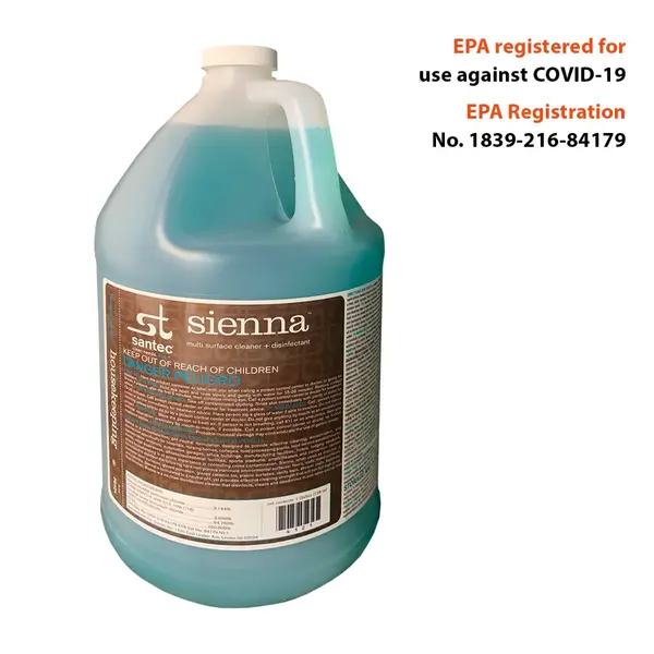 SANTEC Sienna 1-Gallon Disinfectant Concentrate, EA, 412104/SI-X