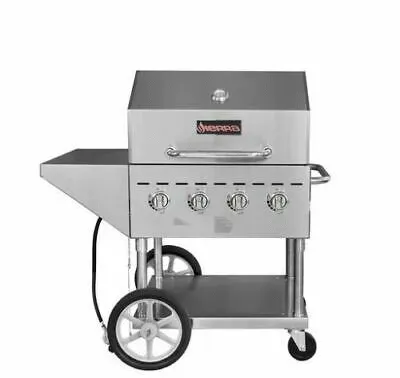 Sierra SRBQ-30 48-inch Outdoor Gas Grill with 4 Burners, 60,000 BTU