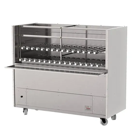 Skyfood CMDL-38T, 61-Inch Floor Model Charcoal Barbecue Grill