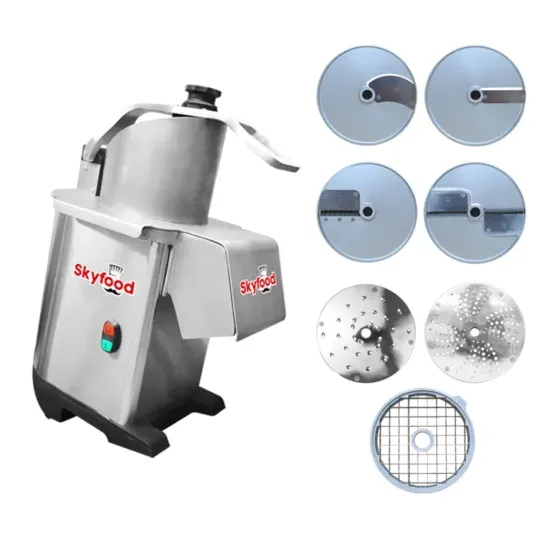 Skyfood PA-7 PRO D, 1/2 HP Continuous Feed Food Processor, 552 Lbs Per Hour