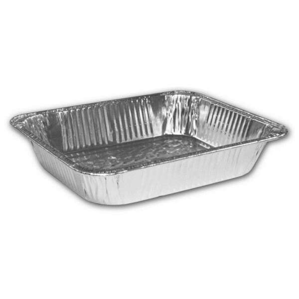 Smart USA HS313 13L x 10.25 x 2.5H-Inch Aluminum Foil Half Size Pans, 100/CS