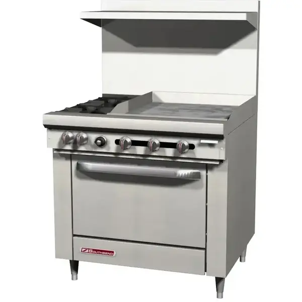Southbend S36D-2GR, 36-Inch Gas Restaurant Range