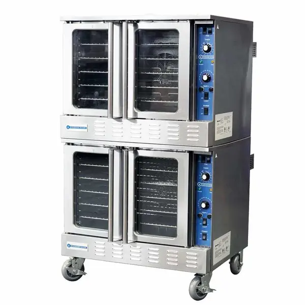 Standard Range SR-COE-DBL-240, Double Deck Full Size Electric Convection Oven - 240V, 1PH