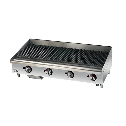 Star Manufacturing 6148RCBF, 48-Inch Countertop Radiant Gas Charbroiler, UL, cUL, NSF