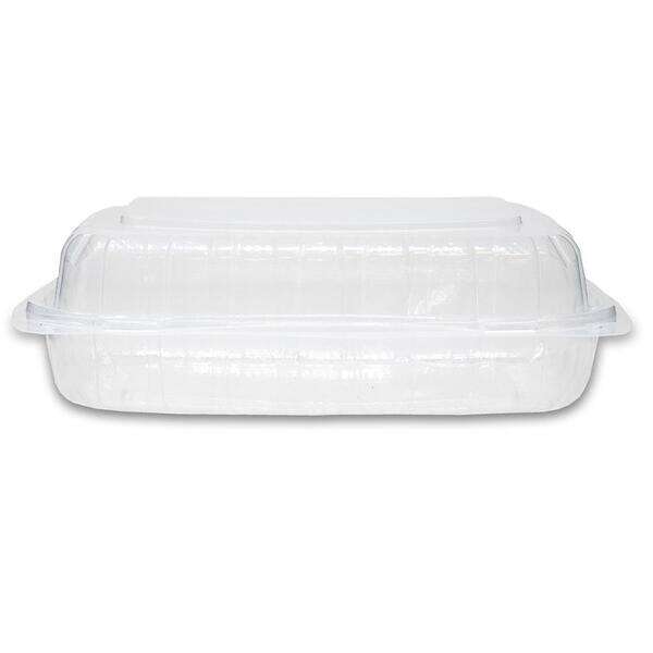 Sure Earth 113965, 9x6-Inch 1-Compartment MFPP-Like Plastic Hinged Container, 200/CS