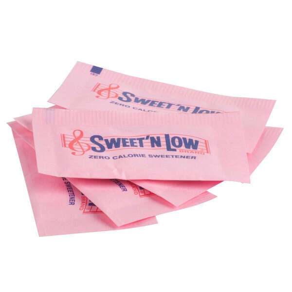 Sweet & Low SL, 0.03 Oz Sweet & Low Sweetener Packets, 2000/Cs