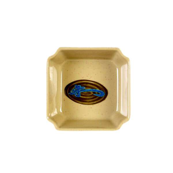 Thunder Group 1002J 4 Oz 3.12 Inch Asian Wei Melamine Square Bowl, DZ