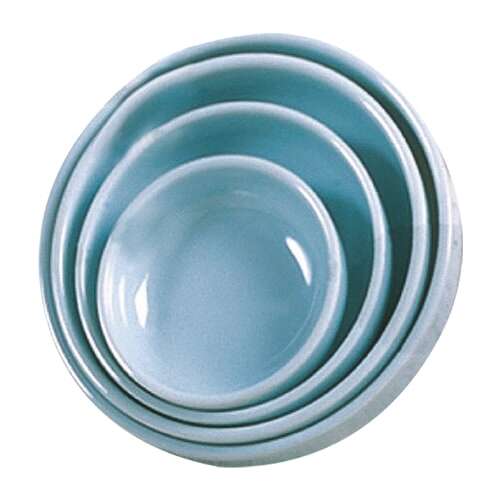 Thunder Group 1903 3 Oz 3.5 Inch Diameter Asian Blue Jade Melamine Flat Round Bowl, DZ
