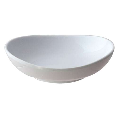Thunder Group 19055WT 8 Oz 5.5 Inch Western Classic White Melamine Round Saucer/Bowl, DZ