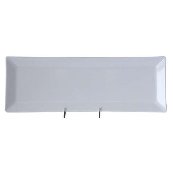 Thunder Group 29115WT 15 x 5.25 Inch Western Classic White Melamine Rectangular Plate, DZ