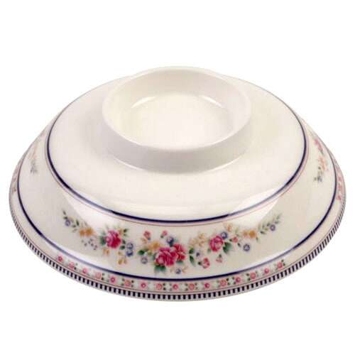 Thunder Group 3201CAR 5.25 Inch Asian Rose Melamine Round Lid for Noodle Bowl, DZ