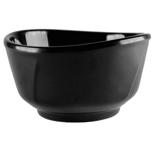 Thunder Group 39055BK 19 Oz 5.63 Inch Western Classic Black Melamine Bowl, DZ